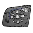 thumbnail image 2 of Reemplazo de vidrio de espejo retrovisor calefaccionado blanco con respaldo para Toyota con lámpara, 1 pieza par lado izquierdo y derecho, 2 of 6