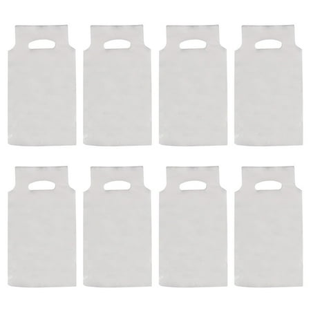 

200pcs Disposable Beverage Packaging Bags Transparent Coffee Cup Holder Portable Takeout Pouch (28cm)