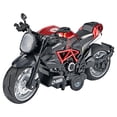 thumbnail image 1 of Metal Diecast 1/12 Modelo de motocicleta deportiva Moto de trasera con luz musical para colección de Decoración de vehículos Navidad pr rojo Sunnimix juguetes de fundición de motocicleta, 1 of 7