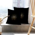thumbnail image 6 of LALILO Throw Pillow Covers Golden Peacock Peacock Feather Animal Cushion Cover 18" x 18", 1004 Pack, 6 of 6