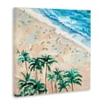 thumbnail image 2 of Stupell Industries Tropical Waikiki Beach Overview Canvas Art, 17 x 17, by Meredith Howse, 2 of 8