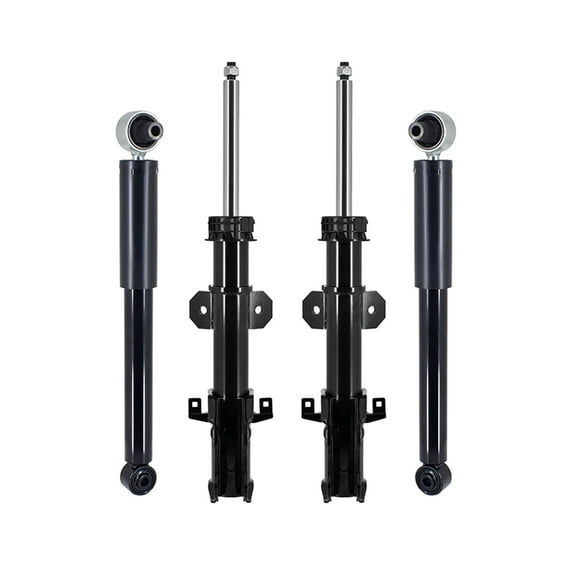 Set of 4 Front Suspension Strut Assembly-Rear Shock Absorber For 2016-2023 Mercedes-Benz Metris