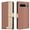 Brown, variant on Wallet Case for Google Pixel 8 Pro, RFID Blocking Credit Card Holder, Premium Splice PU Leather Magnetic Clasp Folio Kickstand Flip Shockproof Luxury Cover For Google Pixel 8 Pro,Blue