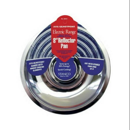 Electric Range Reflector Pan, Chrome, 8