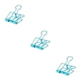 thumbnail image 4 of stanreset 1/2/3 20 Pieces Metal Paper Clip Anti-rust Unfading Solid Color Replacement Home Office File Examination Papers Clips Blue 19mm 3PCS, 4 of 6