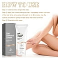 thumbnail image 4 of WIFKLSIIPG Hair Removal for Men and Women Gel Hair Removal Lotion for All Skin Types Unwanted Hair Gentle Clarifying Hair Removal Mild Irritation Arm Leg, 4 of 7