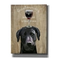 thumbnail image 1 of Epic Graffiti 'Dog Au Vin, Black Labrador' by Fab Funky, Canvas Wall Art, 40"x54", 1 of 3