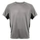 3N2 3020-05-YM Kzone Curve T Shirts&44; Gris - Jeune Moyen – image 1 sur 1