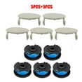 thumbnail image 3 of 5 Set Spool Line + Cap Cover For Ryobi RAC124 OLT1831S RLT1830H13 OLT1831, 3 of 6