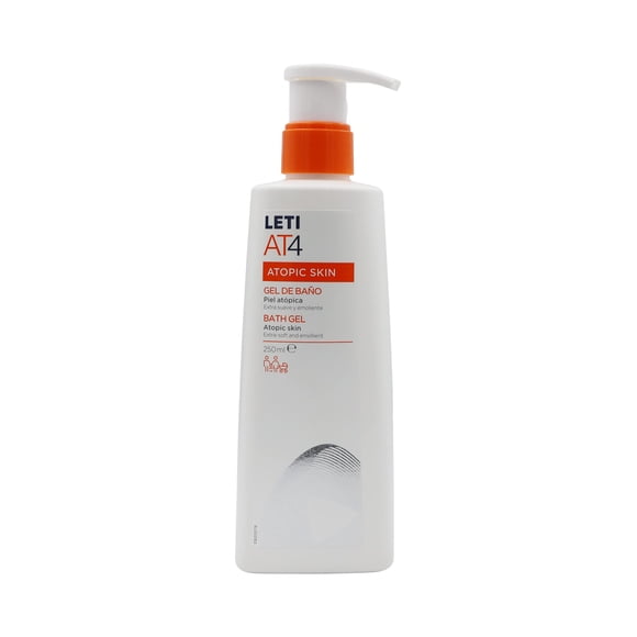 Leti At4 gel de baño c/250 ml