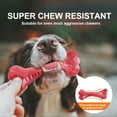 thumbnail image 5 of MASBRILL Dog Toys Indestructible Dog Chew Toys for Large Breed Aggressive Chewers Tough Dog Teething Toys for Pet Teeth Cleaning, Natural Rubber Interactive Dog Toys for Boredom, 5 of 8