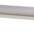 thumbnail image 4 of Fabric Upholstered Wooden Bench, White, 4 of 5