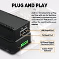 thumbnail image 2 of Divisor PoE PROCET PT-PD208GBH-12 12 V/5,95 A 71,4 W, 2 of 6