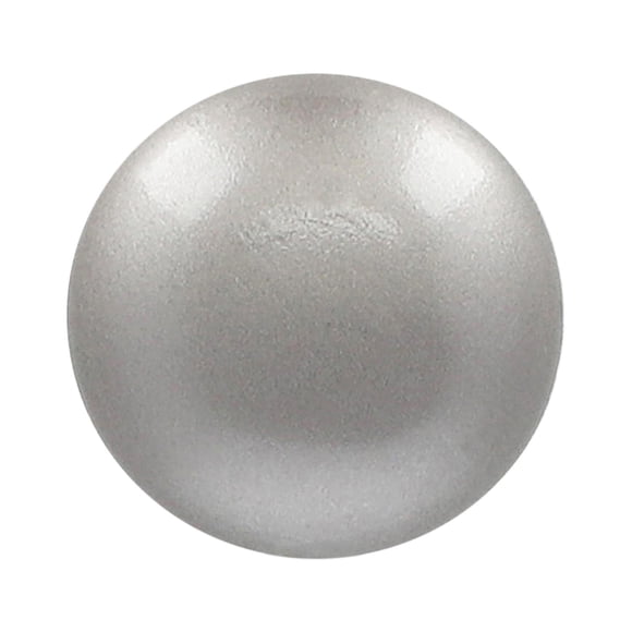 Pack De 2 Jaladera Botón Industrias Metal Plata 3X2.8 Cm