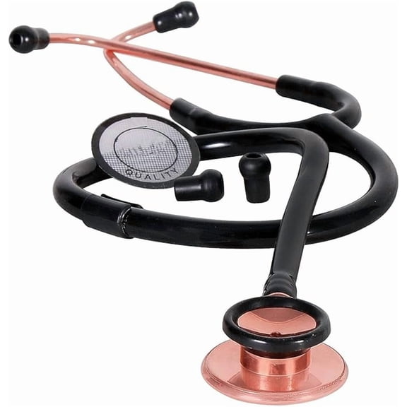 Premium Rose Gold Plated Stethoscope for Doctors & Students - (Dual Head)