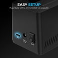 thumbnail image 4 of Estación de acoplamiento para disco duro SABRENT USB-C 2.5/3.5" SATA 10 Gbps, 4 of 6