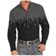 thumbnail image 1 of Camisa de hombre Camisa estilo western con solapa de llama con estampado 3D para exteriores, calle, manga larga, abotonada, ropa de diseñador de moda, informal, suave, 6XL, 1 of 6