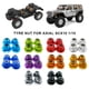 thumbnail image 4 of Bewildely Tuerca de bloqueo de rueda de nailon, aleación de aluminio, 4 pack/lote, para 1/10 Axial SCX10 Crawler SCX0036, número de pieza Kits de construcción modelo Plata, 4 of 6