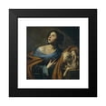 thumbnail image 2 of Massimo Stanzione 15x15 Black Modern Framed Museum Art Print Titled - Saint Agnes (From 1635 Until 1640), 2 of 5