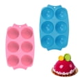 thumbnail image 4 of Bearachild Molde de silicona para rosquillas de 6 rejillas para hornear, molde antiadherente para hacer rosquillas, molde de decoración de cocina hecho a Herramientas y accesorios para hornear Rosado Bearachild HA004909-02, 4 of 6