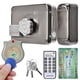 thumbnail image 4 of Cerradura de puerta inteligente Jadeshay Acceso electrónico Plata Aleación de zinc, 4 of 8