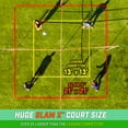 thumbnail image 2 of GoSports Slam X 4 Way Volleyball Game Set - Ultimate Backyard & Beach Game for Kids and Adults, 2 of 6