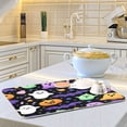 thumbnail image 6 of Dish Drying Mat Kitchen Pad Large Counter Absorbent Dish Mats Drainer Various Ghost Shapes, 6 of 8