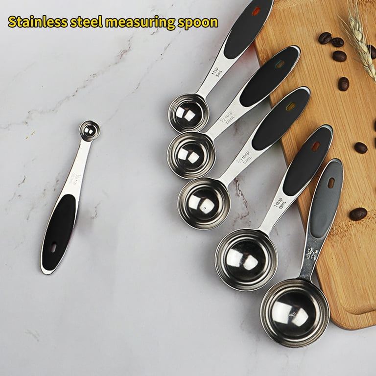 10PCS Stainless Steel Measuring Cups and Spoons Set