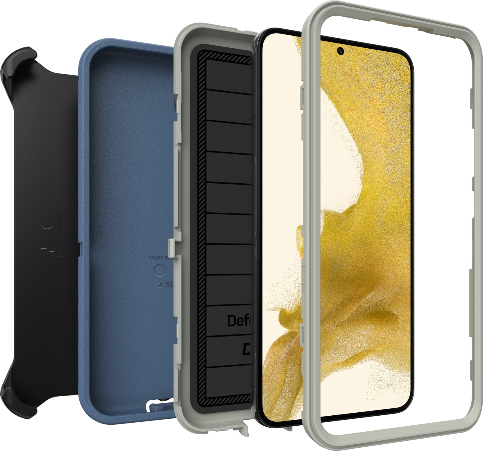 OtterBox Defender Series Pro Case for Samsung Galaxy S22 Plus - Blue
