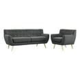 thumbnail image 2 of Modway Remark 2 Piece Living Room Set in Gray, 2 of 7