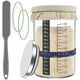 thumbnail image 1 of Tcwhniev Kit de Frasco de Inicio de Masa Madre de 5 Pzas con Escala, Tanque de Fermentación de Vidrio con Tapa y Cuchara, Espátula y Termómetro de Silicona, Frasco de Masa Madre Reutilizable para Hor, 1 of 1