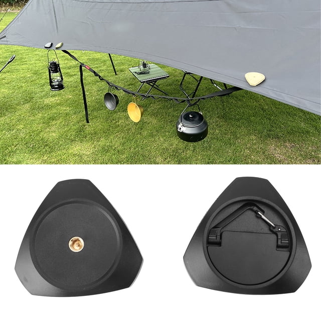 Camping Magnetic Hook Tent Magnetic Hook ABS Strong Suction Magnetic Hanger for Outdoor Picnic Rope Lantern