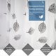 thumbnail image 5 of Cortina de ducha, cortina de baño, cortina de ducha, cortina de inodoro, partición impermeable y resistente al moho, cortina de puerta colgante, tela, 120*180CM, 5 of 5
