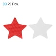 thumbnail image 3 of Uxcell Reflective Stickers, 20 Pack 2.36 x 2.36 Inch Adhesive Night Star Shape Safety Tape Reflector, Red, 3 of 5