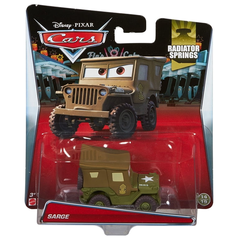Sarge Rts Disney Cars Sarge
