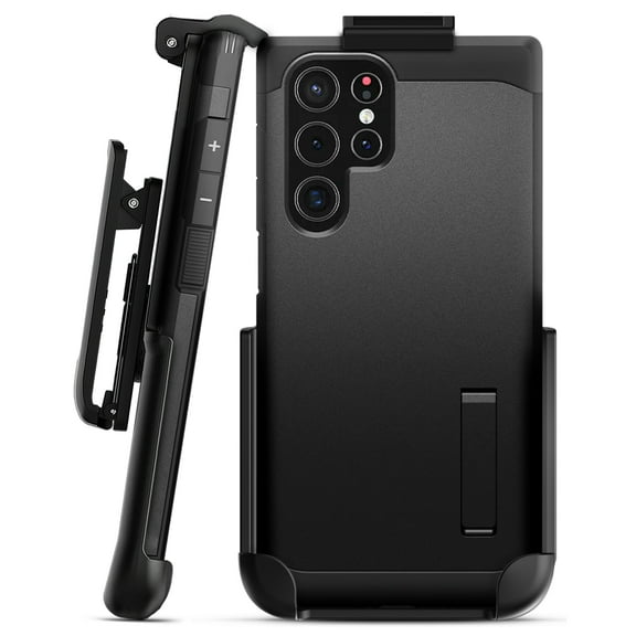 Encased Belt Clip Holster for Spigen Tough Armor Case (Samsung Galaxy S22 Ultra) Case not Included