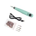 thumbnail image 5 of Mornei Portable Electric Nails Drill Nail Sanding Machine Lightweight Cordless Pedicure Green, 5 of 9