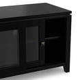 thumbnail image 6 of Simpli Home Cosmopolitan 48 inch Wide Solid Wood TV Stand in Black For TVs up to 55 inches, 6 of 10