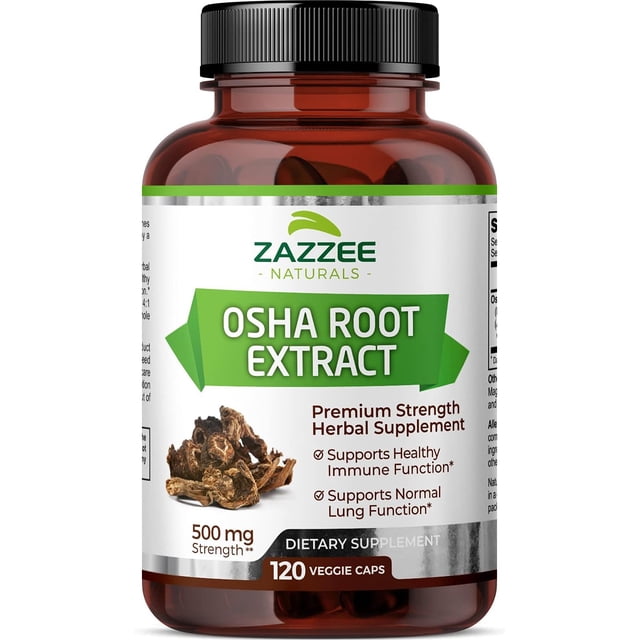 Zazzee | 500 mg | 120 Cápsulas | Suplemento Alimenticio Natural | Bienestar Respiratorio y Vitalidad General