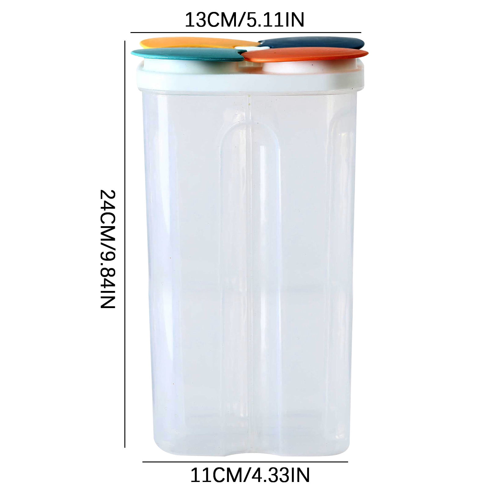 Vikakiooze Home Storage Storage Box, Plastic Storage Refrigerator Bin Save  Space Eco-Friendly Healthy Back To School Supplies