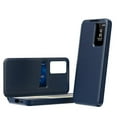 thumbnail image 1 of (Blue-For Samsung Galaxy S25 5G）Smart View Window Leather Phone Case with Card Slot, 1 of 4