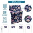 thumbnail image 6 of Beach Coastal Table Runner 72 Inches, Summer Nautical Shell Starfish Coral Blue Bed Runner Dresser Scarves Tabletop for Indoor Outdoor Parties/Ceremony/Banquet, 13" x 72", 6 of 9