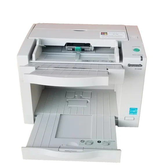 Restored Panasonic KV-S2048C High-Speed Duplex Document Scanner with 200-Sheet ADF, 600 dpi Optical Resolution, and USB 2.0 Interface (Refurbished)