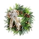 thumbnail image 2 of Corona De Navidad Con Guirnalda De Lazo Corona De Navidad Para Boda En La Puerta Delantera Al Aire Libre Gloria corona con campana, 2 of 9