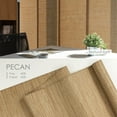 thumbnail image 6 of GoDear Design Adjustable Sliding Panel Track Blind 45.8"- 86" W x 96" H, Vertical Blinds, Light Filtering, Pecan, 6 of 9