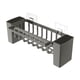 thumbnail image 1 of Organizador de fregadero de cocina con bandeja de drenaje automático, soporte para esponja, jabón, cepillo, tapón de fregadero, estante de almacenamiento de encimera grande de plástico con barra para, 1 of 6