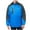 Blue, variant on WREESH Fashion Winter Jacket Men'S Color Blocked Fleece Pocket Detachable Zipper Outdoor Jacket Black