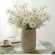 thumbnail image 5 of Flores simuladas, flor de margarita artificial, decoración de flores secas blancas, 5 of 6