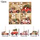 thumbnail image 3 of Colgantes de madera de Navidad, hombrecitos de jengibre, gnomos, adornos colgantes para árbol de Navidad 2024, decoraciones navideñas para el hogar, regalo de Año Nuevo, 3 of 5