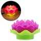 thumbnail image 3 of Vela oscilante con luz de flor de loto, vela LED sin llama para oración de adoración Rosa roja, 3 of 8